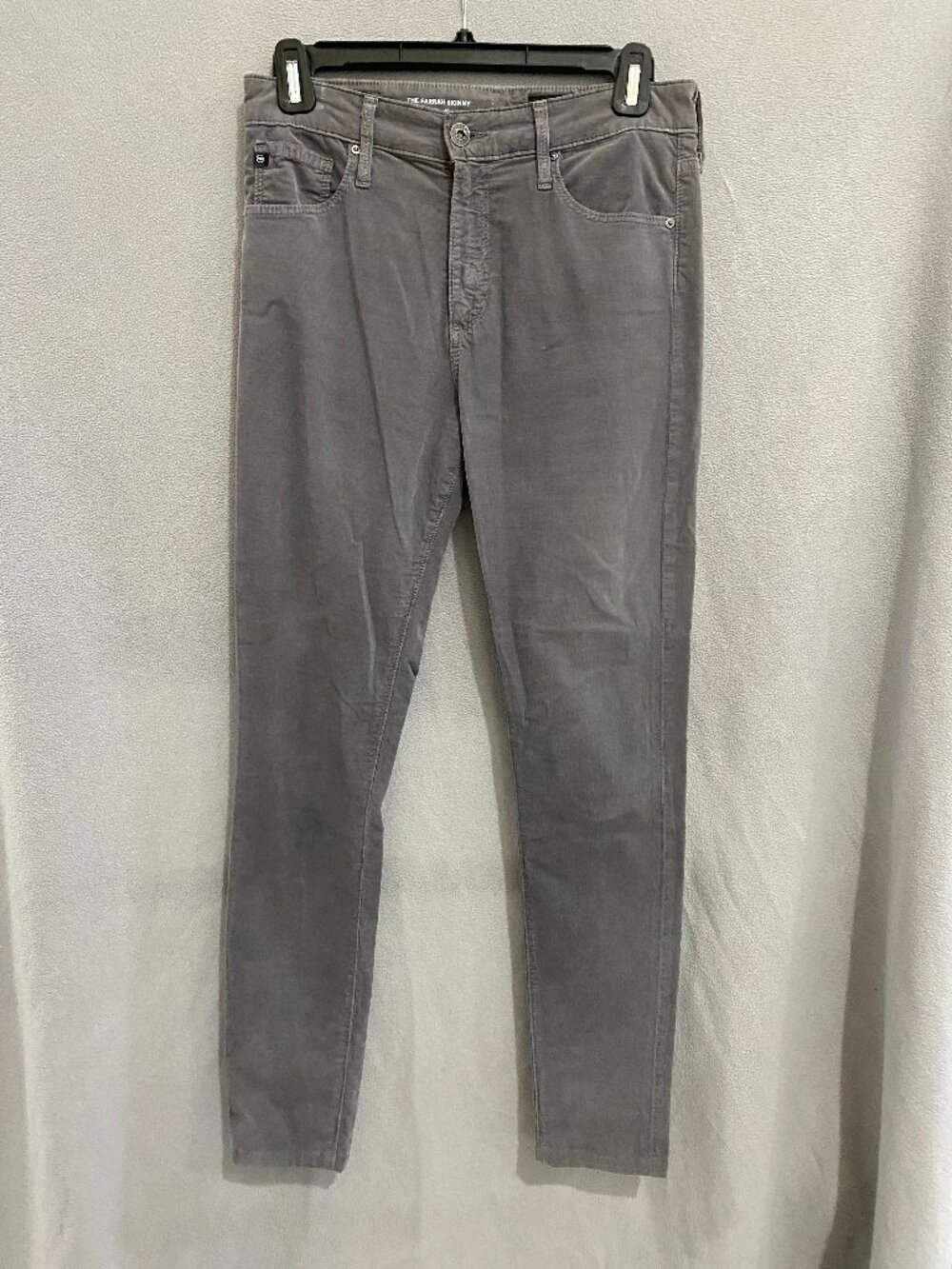 AG Adriano Goldschmied Farrah Skinny Gray High Rise Stretch Jeans Women’s 27R